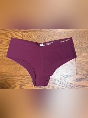 Victoria's Secret Women's Cheeky Wine Purple No Show Panty Size XL NWT
